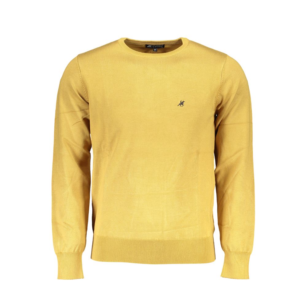 U.S. Grand Polo Yellow Viscosa Men Sweater