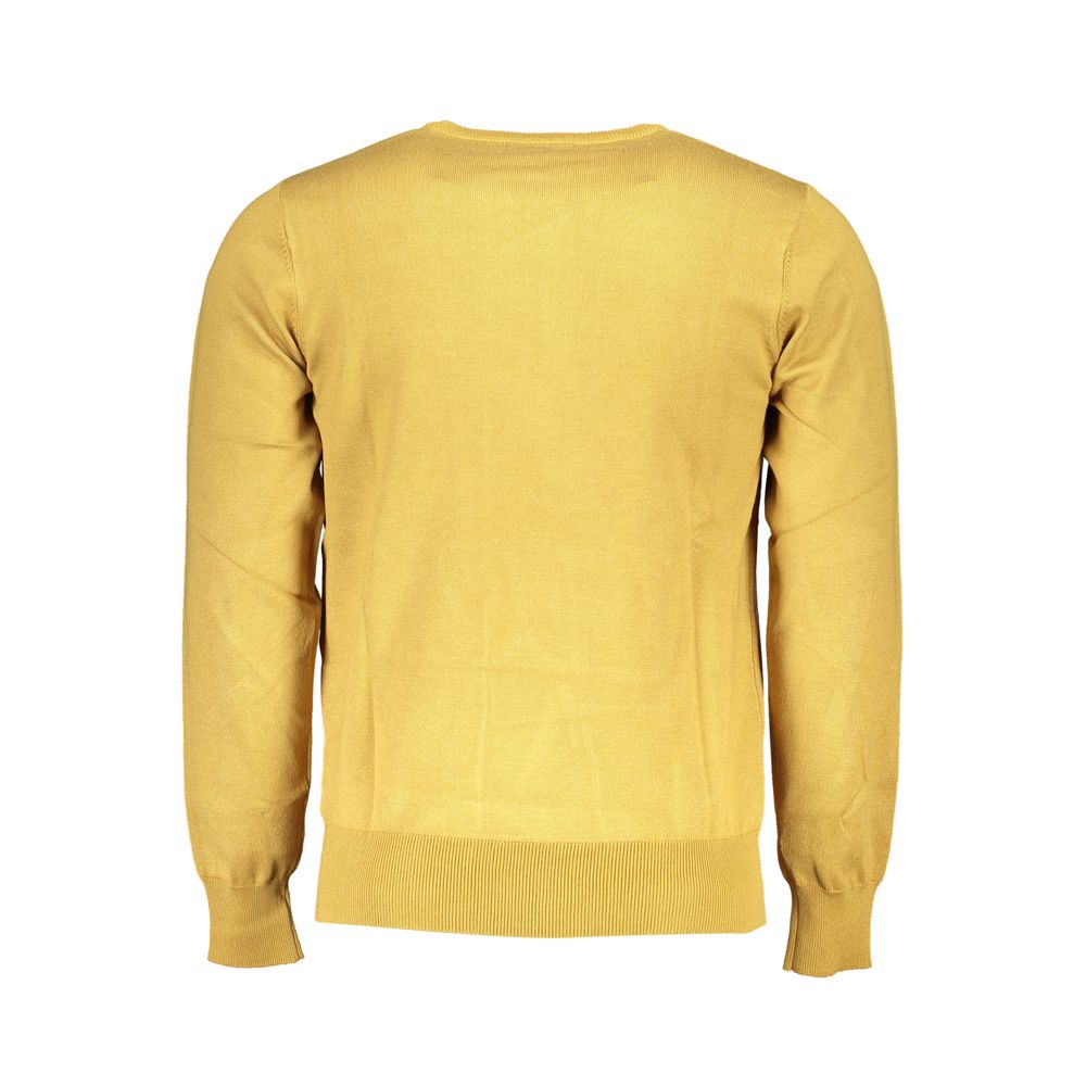 U.S. Grand Polo Yellow Viscosa Men Sweater