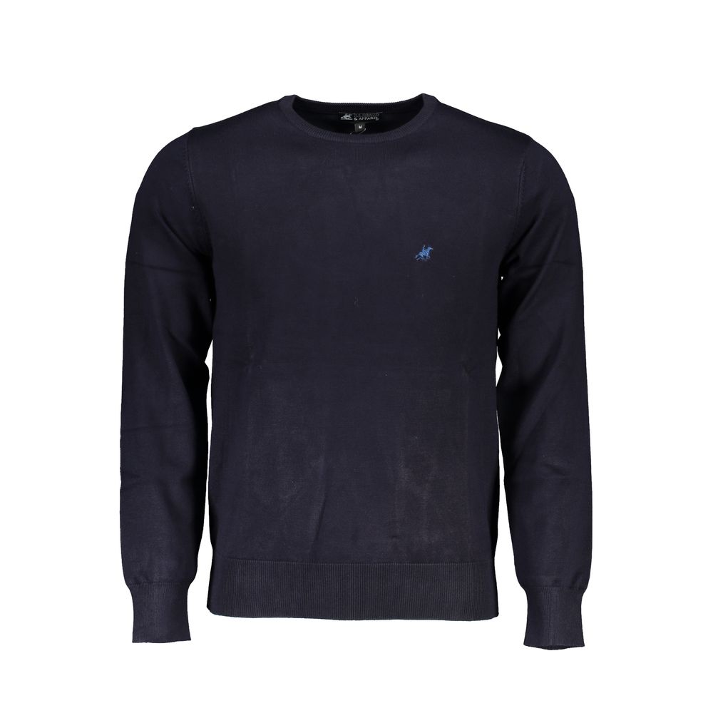 U.S. Grand Polo Blue Viscose Men's Sweater