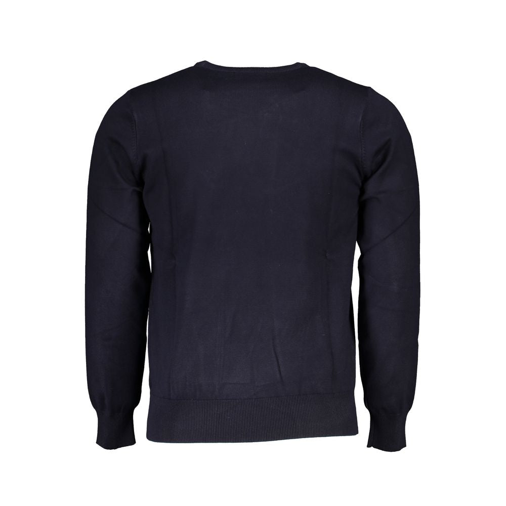 U.S. Grand Polo Blue Viscose Men's Sweater