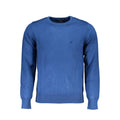 U.S. Grand Polo Blue Viscosa Men's Sweater
