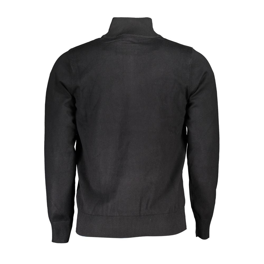 U.S. Grand Polo Black Viscose Men's Sweater