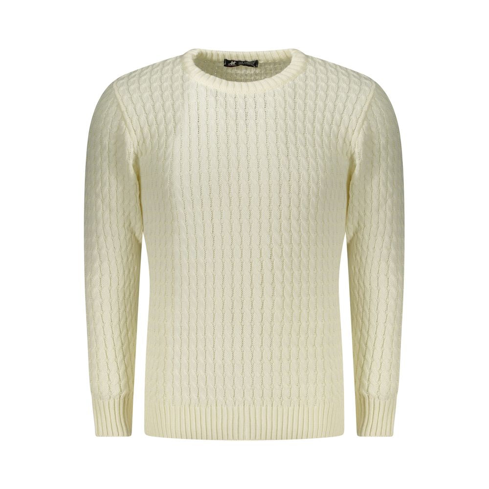 U.S. Grand Polo Bianco Acrylic Men Sweater