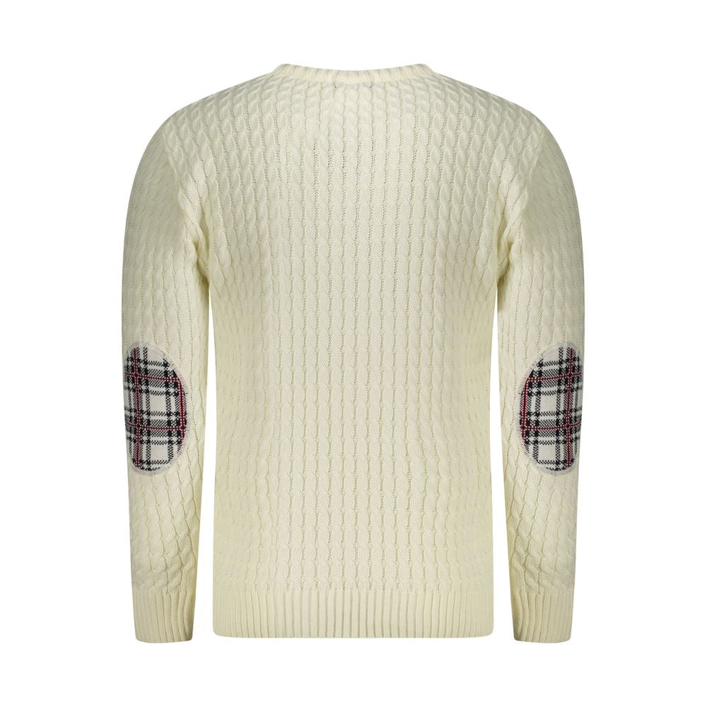 U.S. Grand Polo Bianco Acrylic Men Sweater