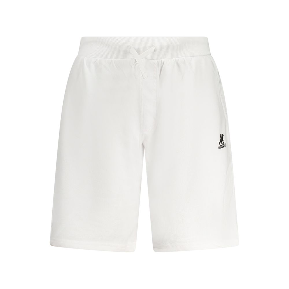 U.S. Grand Polo White Cotton Men's Sweatpant