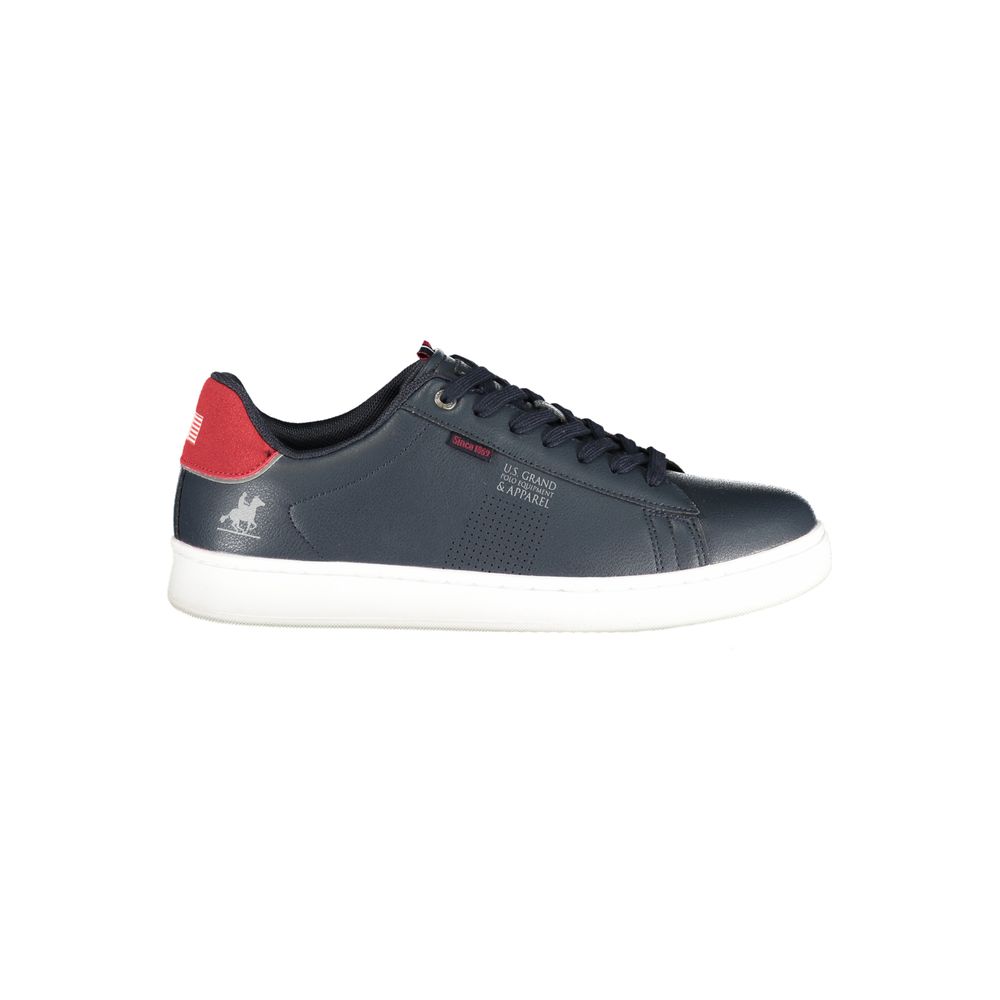 U.S. Grand Polo Blue Polyurethane Men's Sneaker