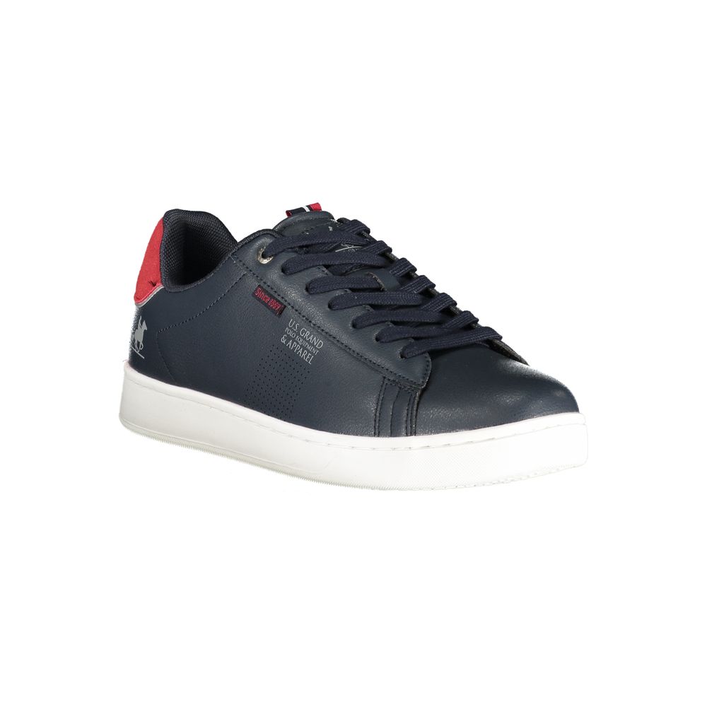 U.S. Grand Polo Blue Polyurethane Men's Sneaker