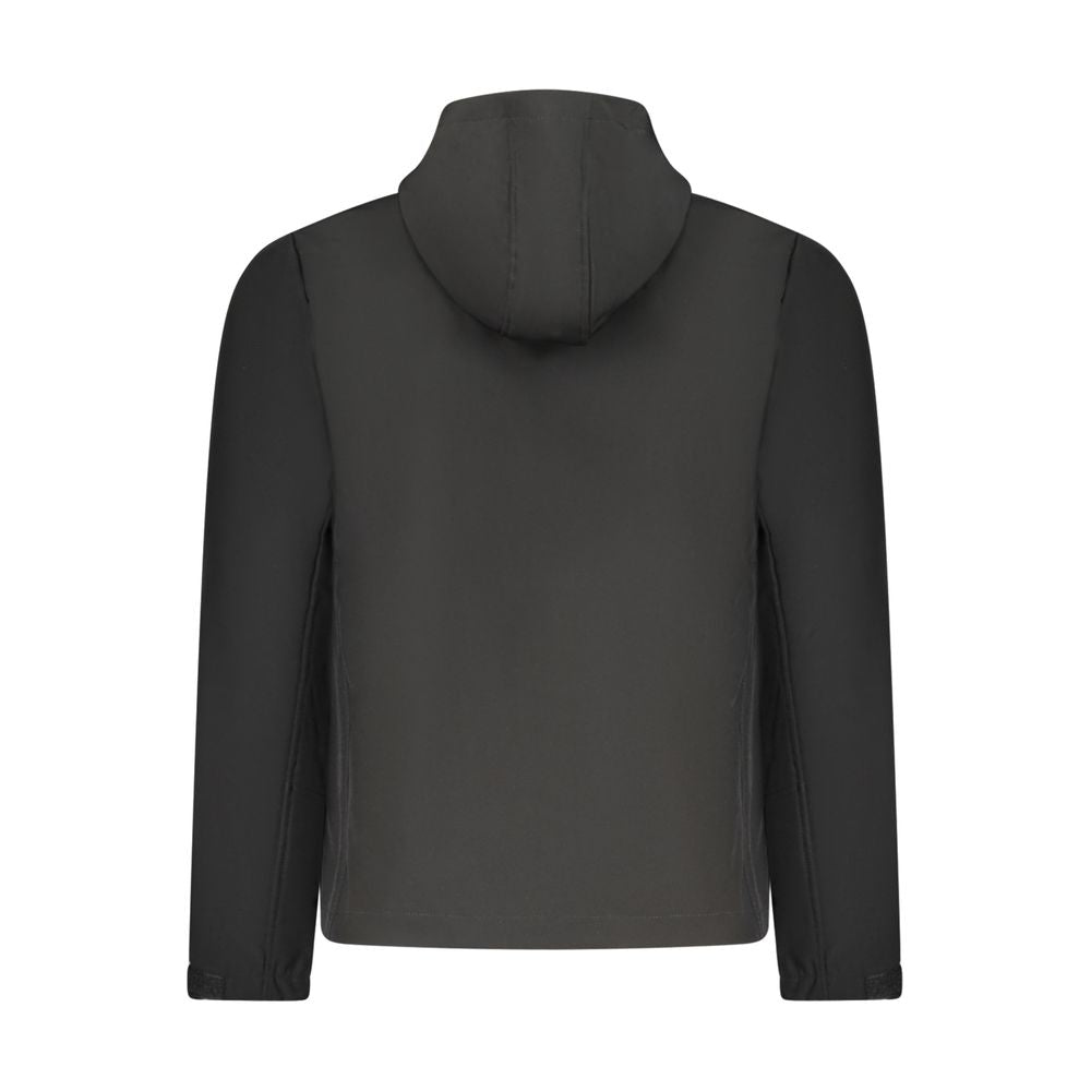 U.S. Grand Polo Black Polyester Mens Jacket