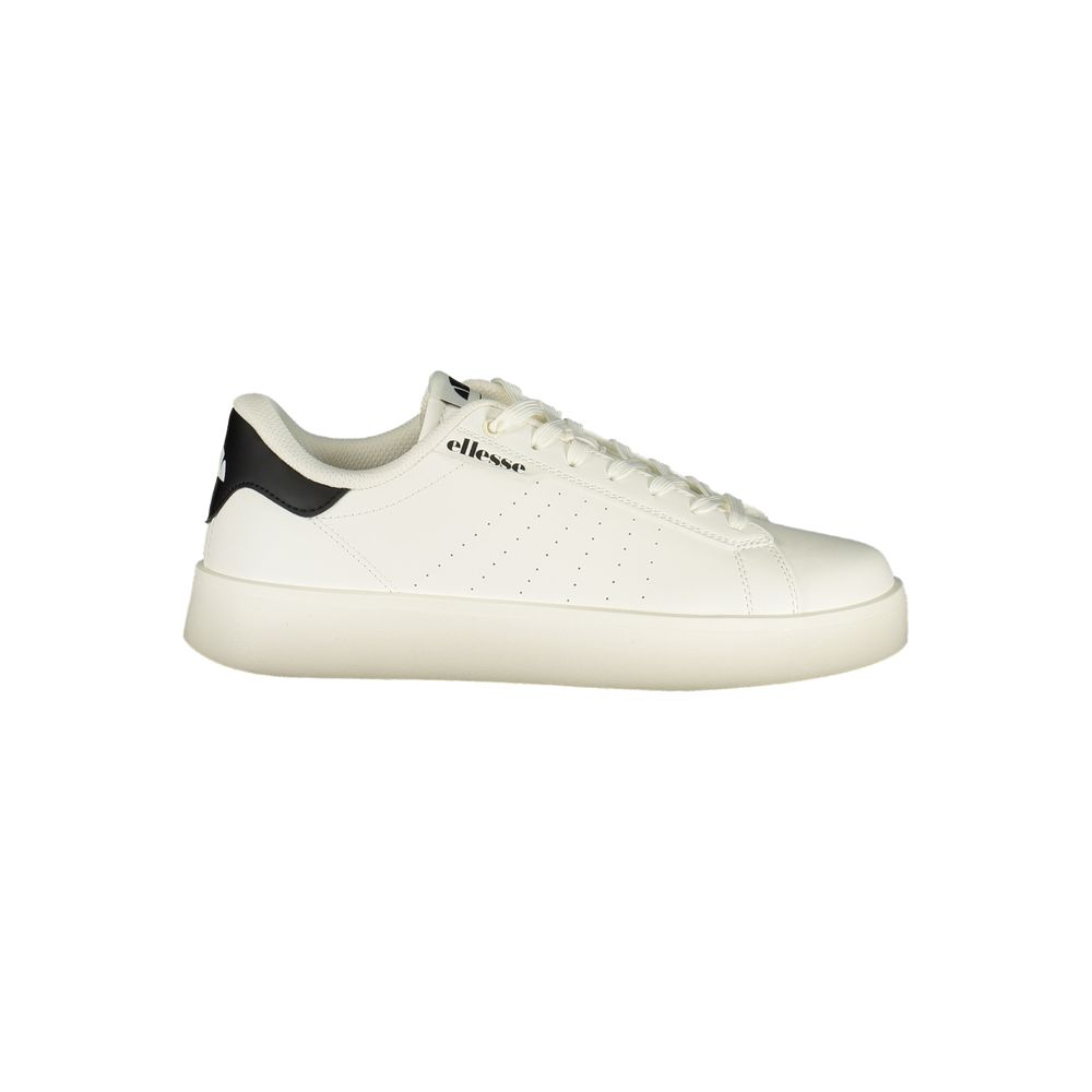 Ellesse Bianco Polyurethane Men Sneaker Ellesse