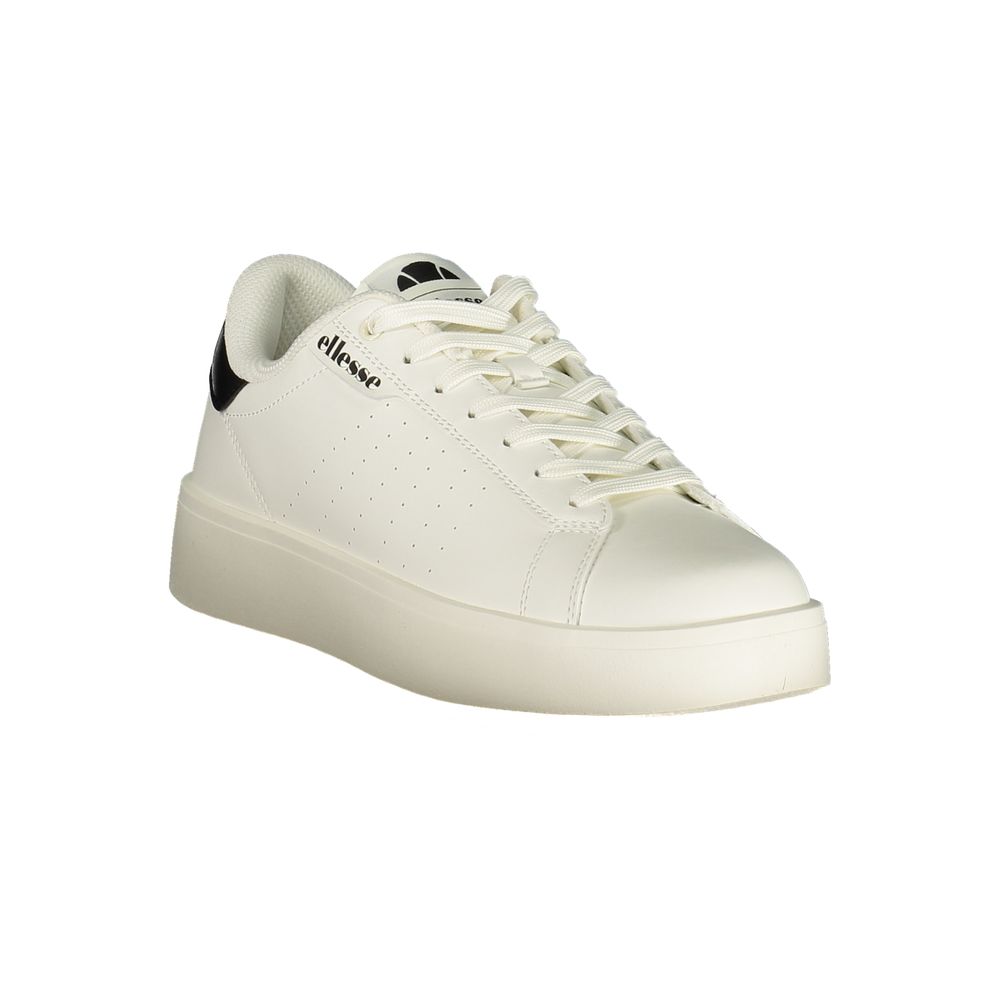 Ellesse Bianco Polyurethane Men Sneaker
