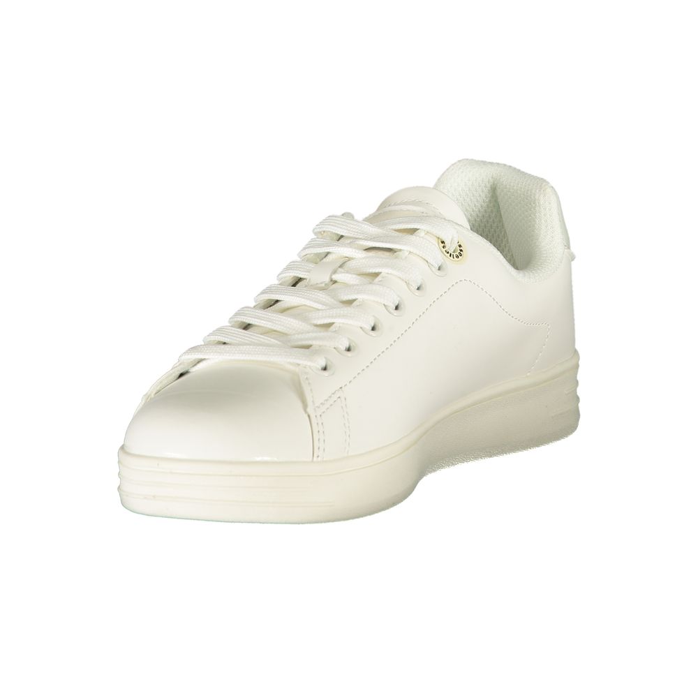 Ellesse White Polyurethane Women Sneaker