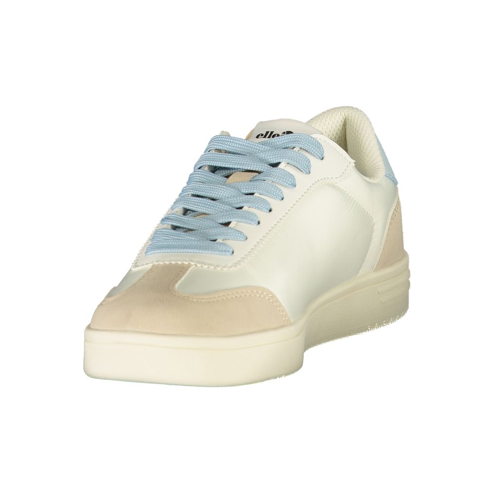 Ellesse White Polyurethane Women Sneaker