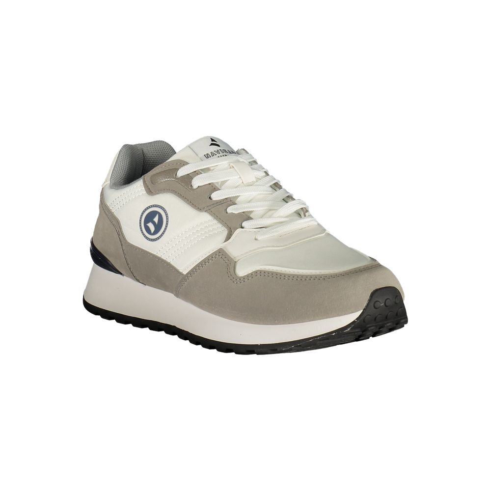 Navigare Grigio Poliestere Men Sneaker
