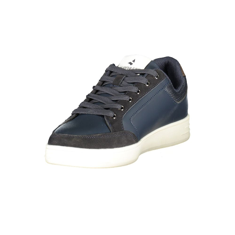 Navigare Blue Polyester Men Sneaker