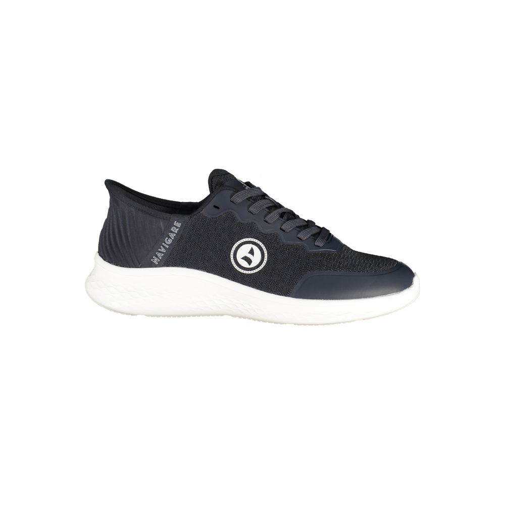Navigare Blue Polyurethane Men Sneaker