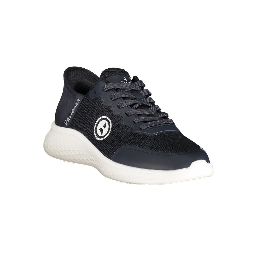 Navigare Blue Polyurethane Men Sneaker