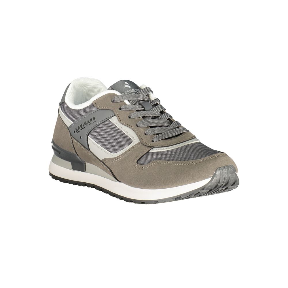 Navigare Grigio Polyurethane Men Sneaker