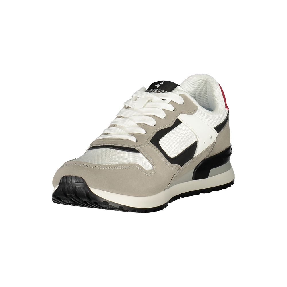 Navigare White Polyester Men Sneaker