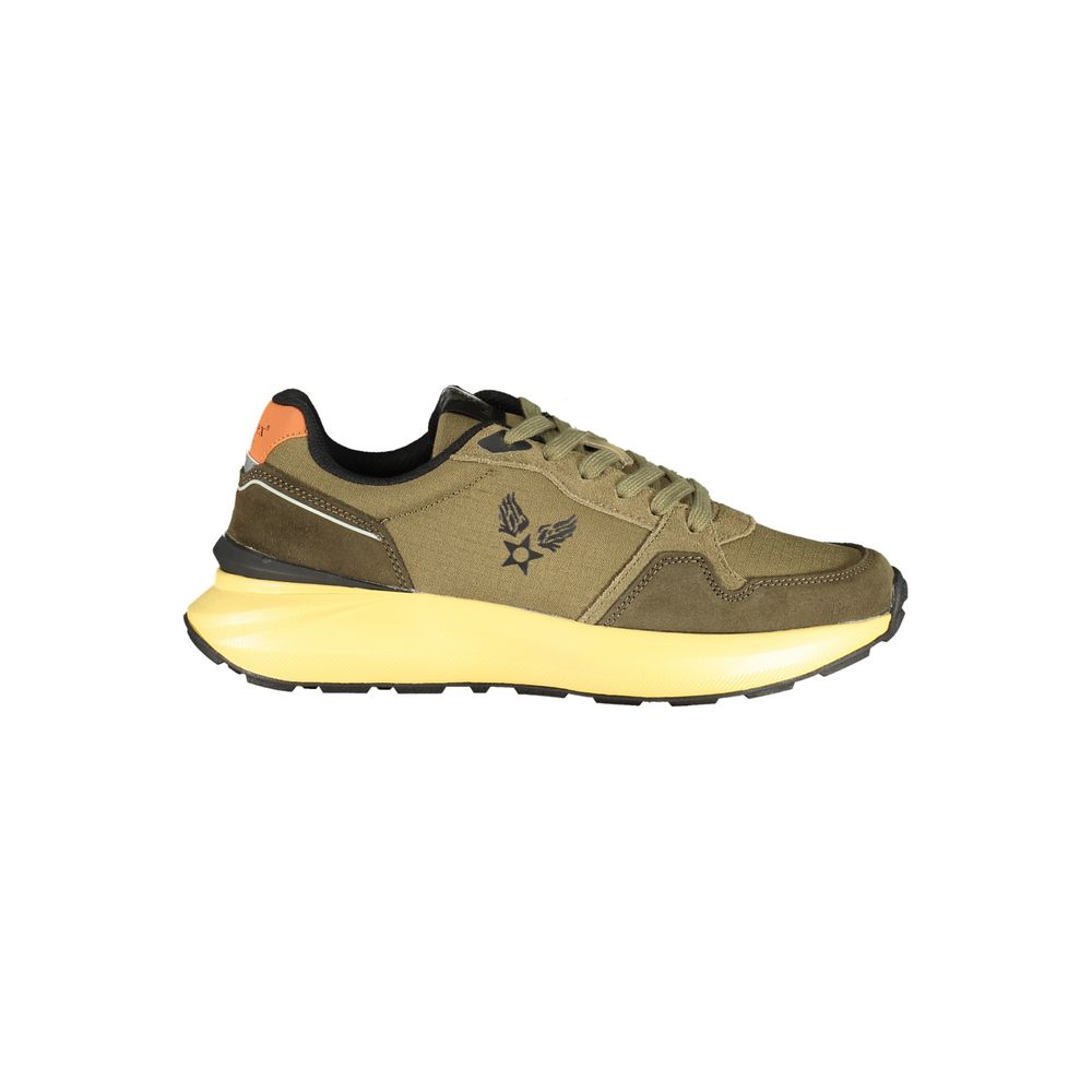 Avirex Verde Poliuretano Men Sneaker
