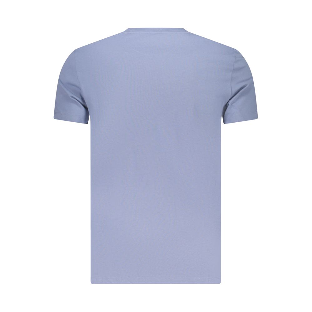 Timberland Azzurro Cotton Men T-Shirt