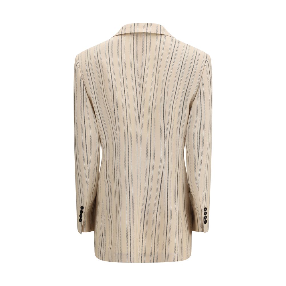 Dolce & Gabbana Multicolor Viscose Full-Length Jacket