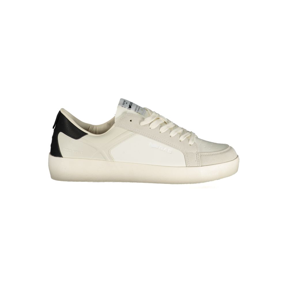 Gas White Polyurethane Men's Sneaker