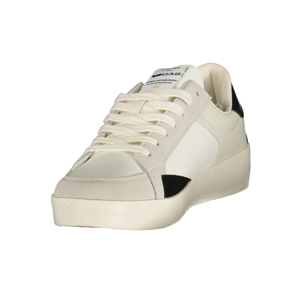 Gas White Polyurethane Men's Sneaker
