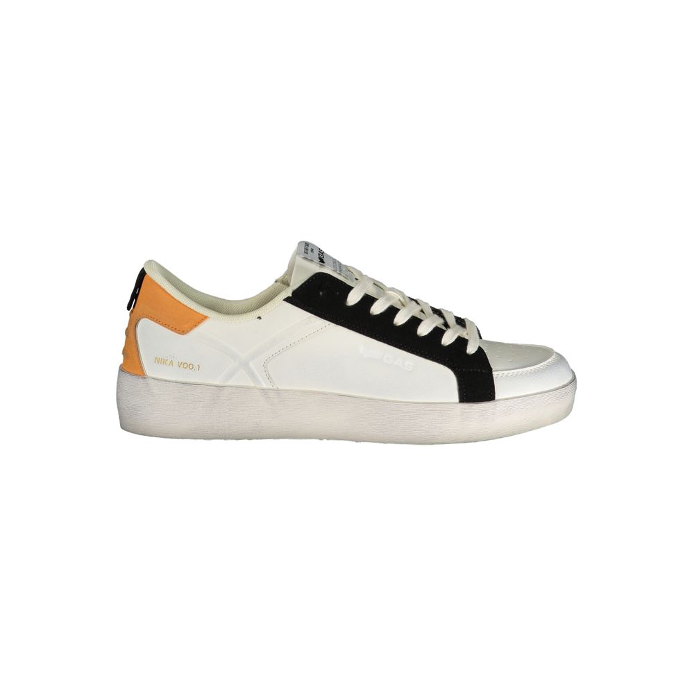 Gas White Polyurethane Men's Sneaker