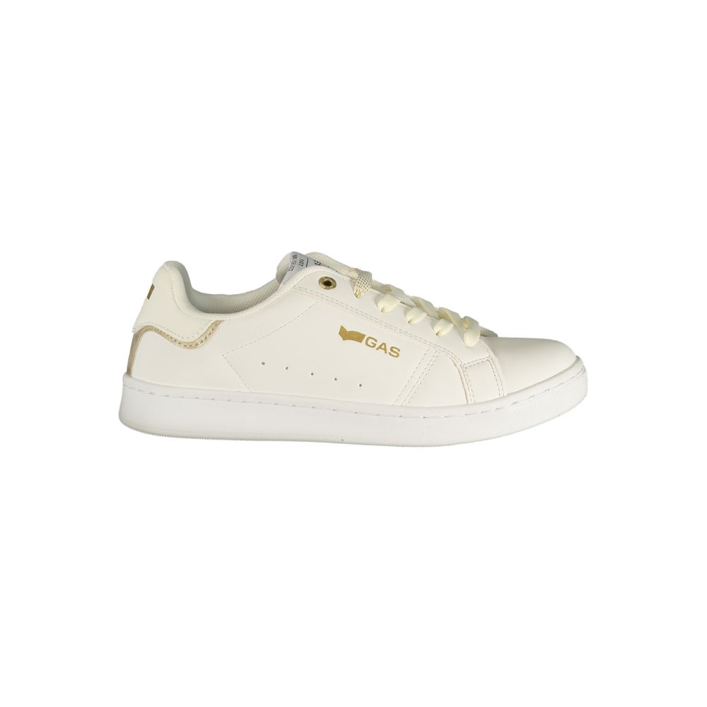 Gas Bianco Polyurethane Women Sneaker Gas