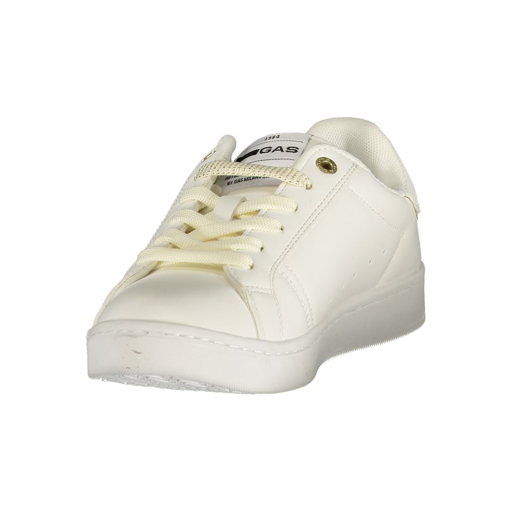 Gas Bianco Polyurethane Women Sneaker Gas