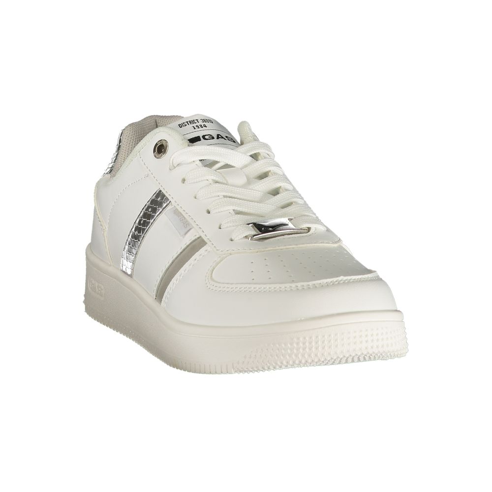 Gas Bianco Poliuretano Women Sneaker