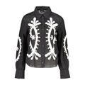 Desigual Nero Cotton Women Shirt Desigual