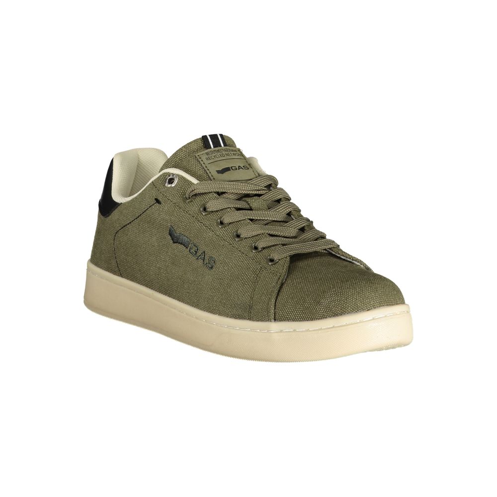 Gas Verde Polyurethane Men Sneaker Gas