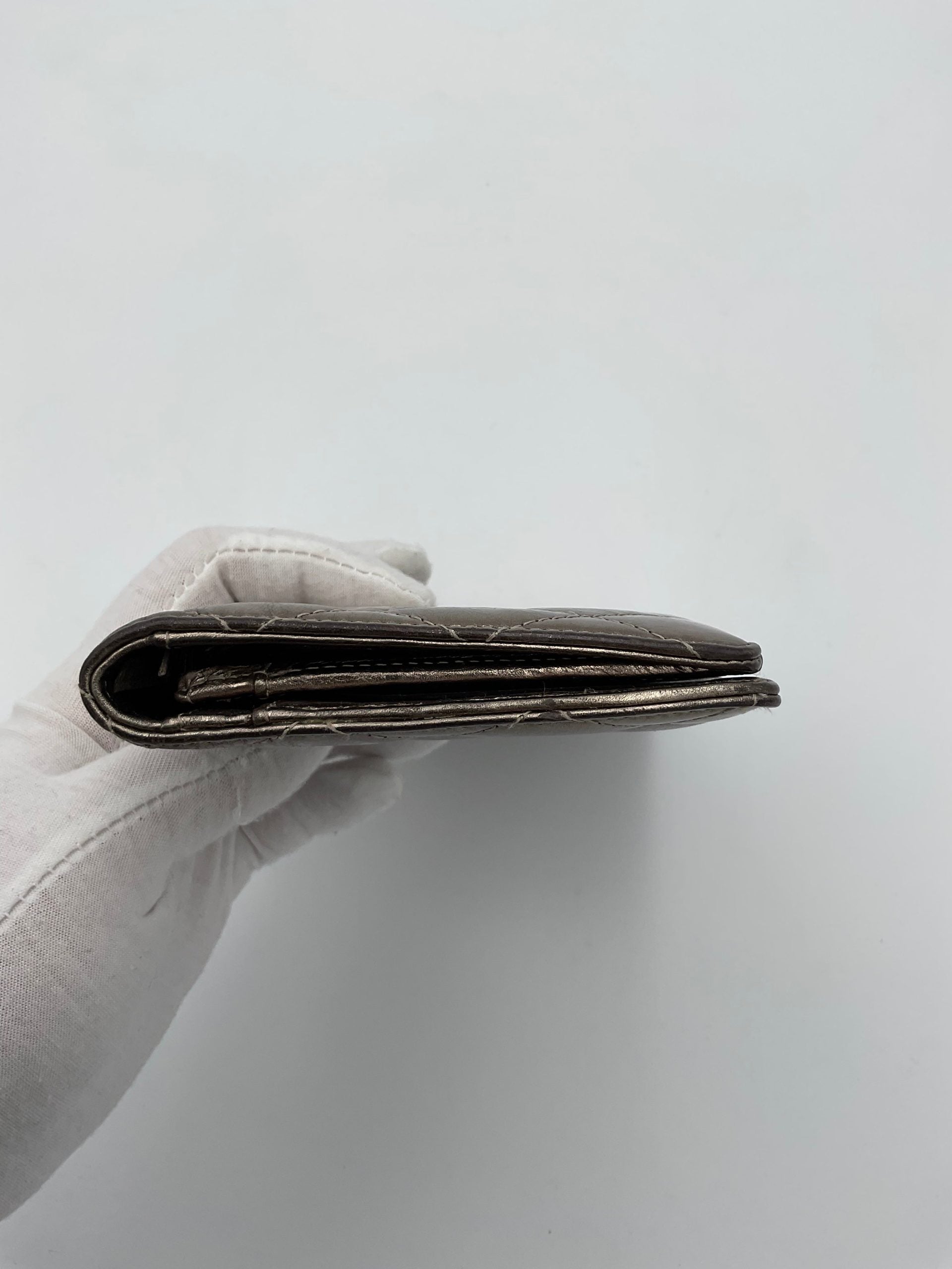 Chanel CHANEL Matèlassè Platinum Wallet