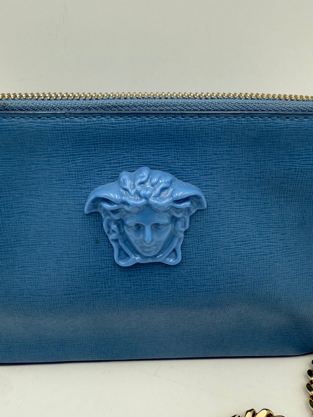 Versace VERSACE LA MEDUSA Leather Shoulder Bag