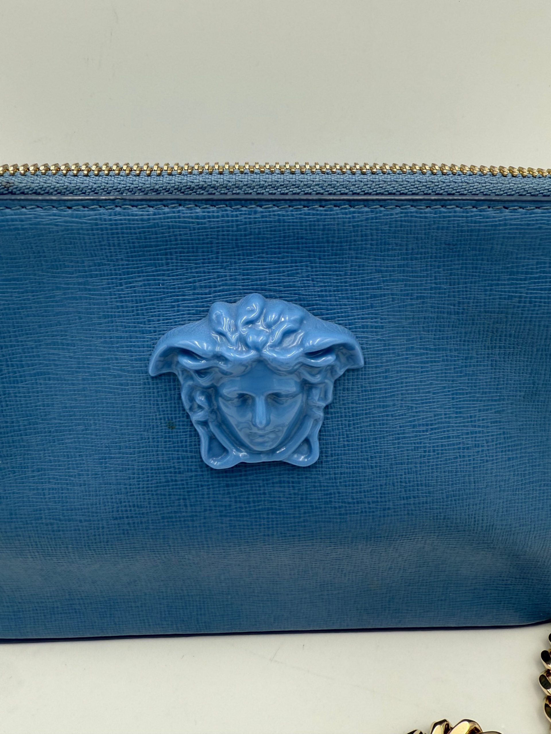 Versace VERSACE LA MEDUSA Leather Shoulder Bag