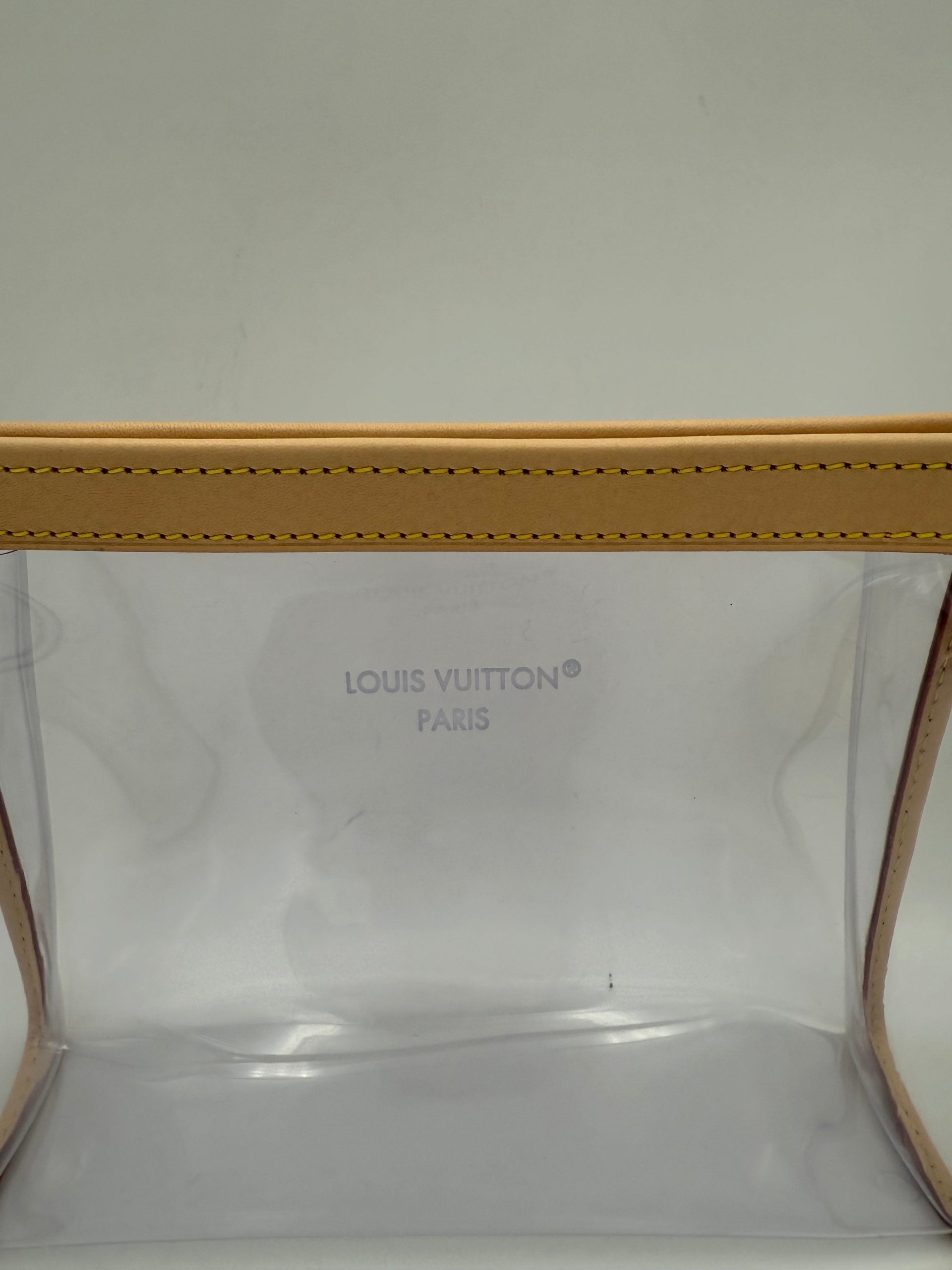 Louis Vuitton LOUIS VUITTON Monogram Transparent MM Pochette