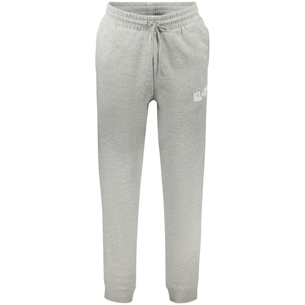 Converse Gray Cotton Men's Sweatpant