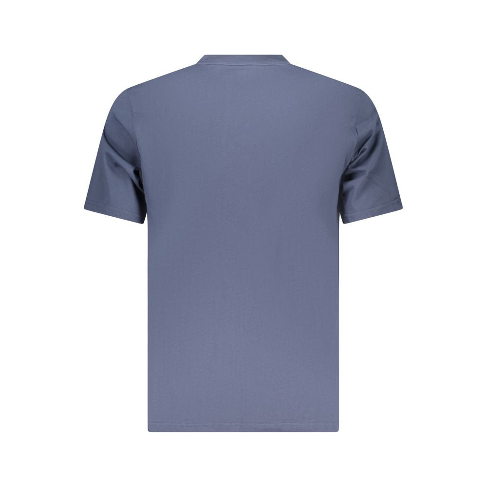 Converse Blue Cotton Men T-Shirt
