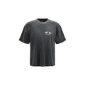 Represent Gray Cotton T-Shirt Represent
