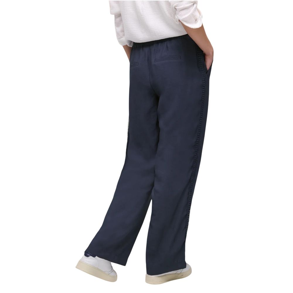 Street One Blue Modal Casual Pants