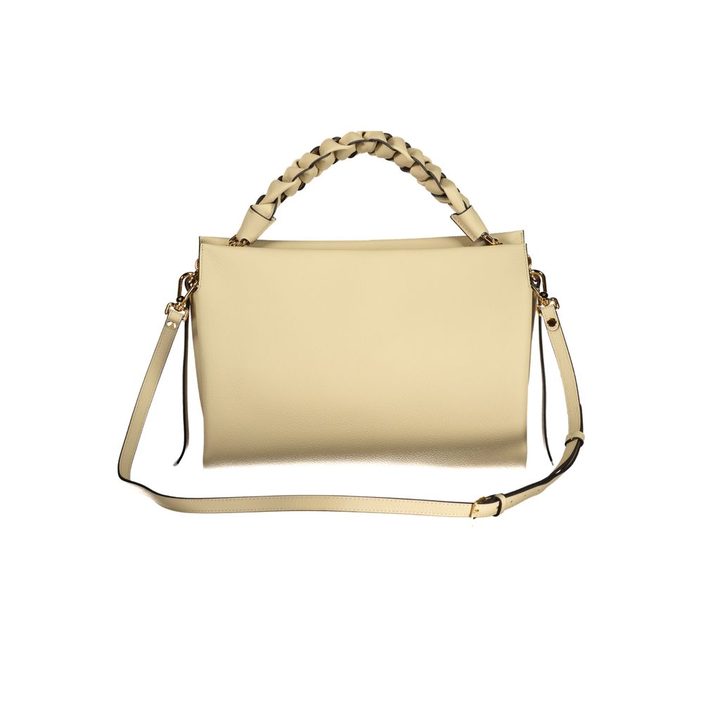 Coccinelle Beige Leather Women Handbag Coccinelle