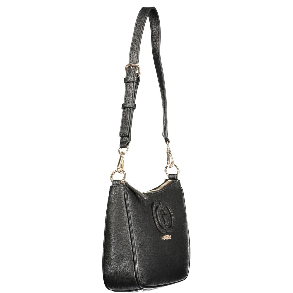 Guess Jeans Black Polyurethane Women's Handbag