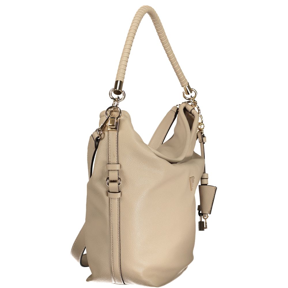 Guess Jeans Beige Polyurethane Women Handbag