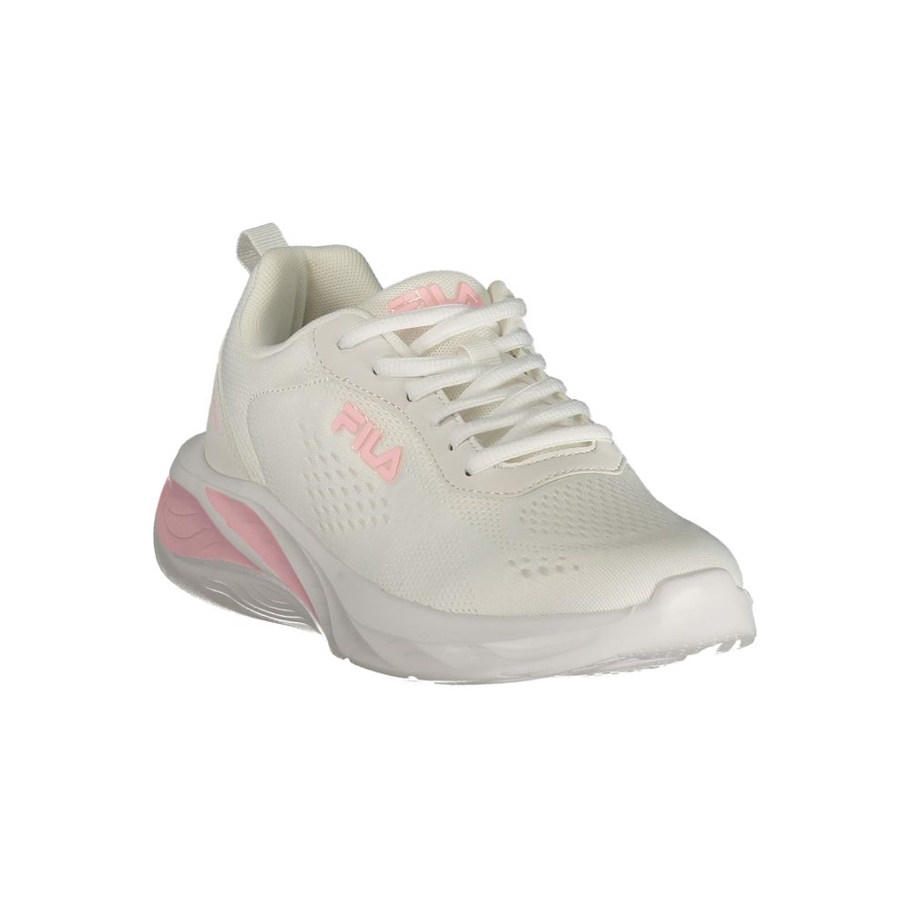 Fila White Polyester Women's Sneakers