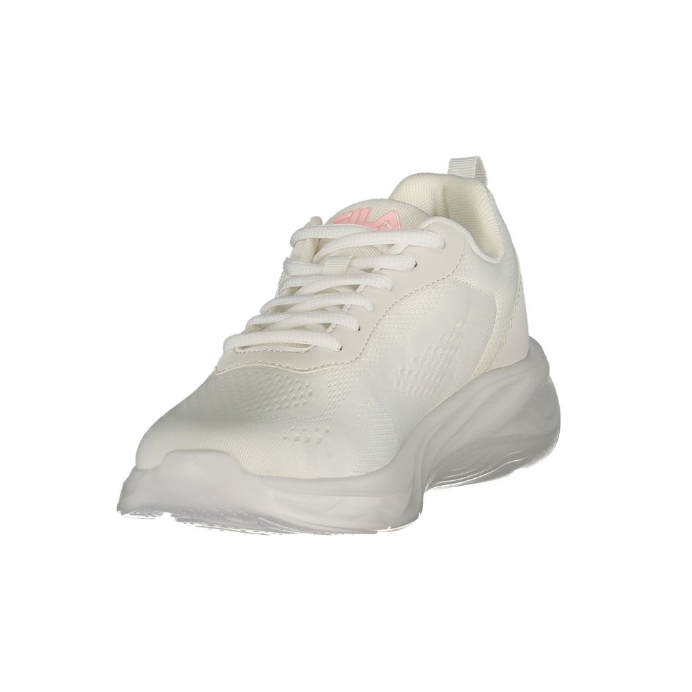 Fila White Polyester Women's Sneakers