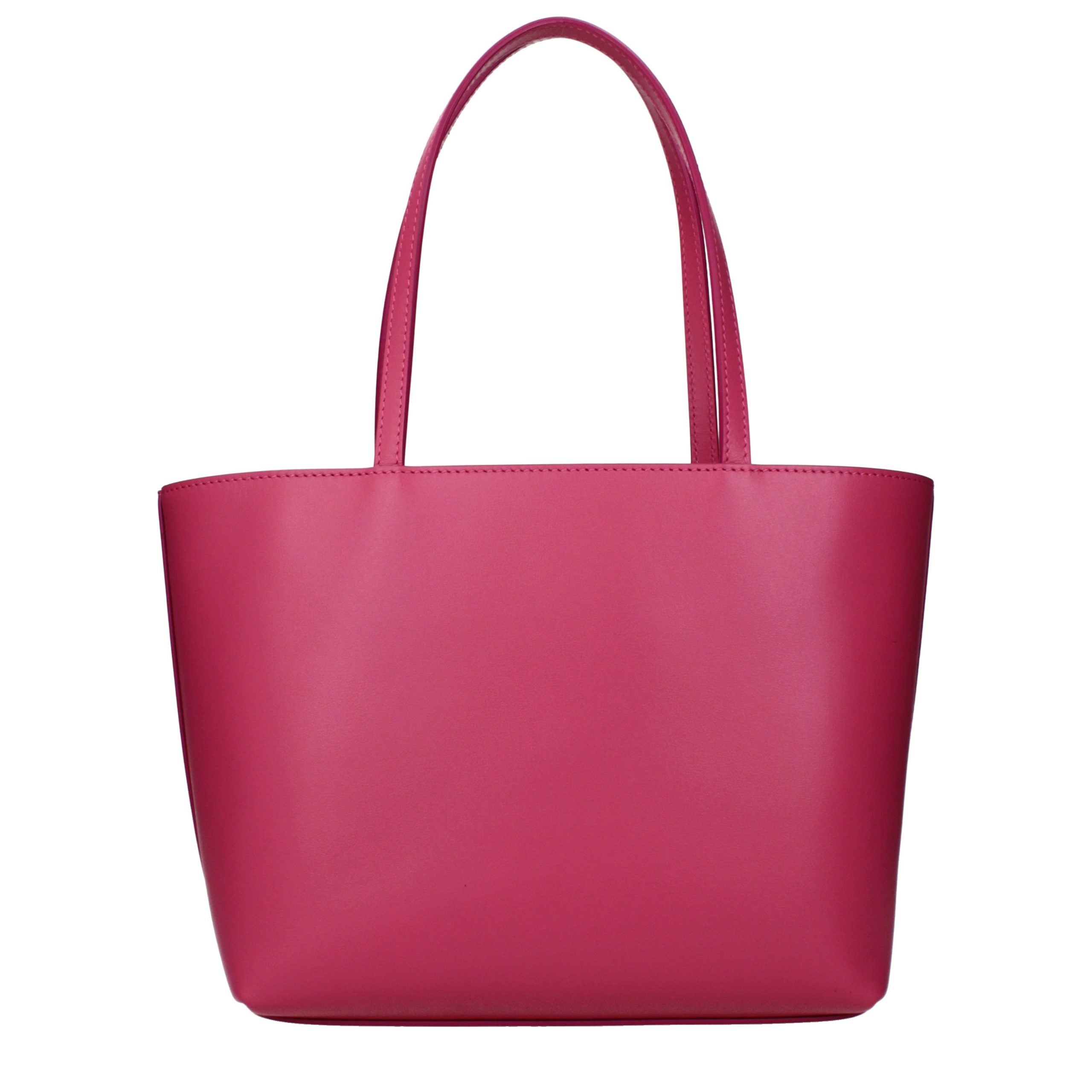 Dolce & Gabbana Pink Leather Handbag Dolce & Gabbana