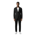 Mulish Black Cotton Two-Piece Suit