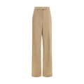Valentino Garavani Beige Silk Dress Pants