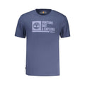 Timberland Blue Cotton Men's T-Shirt